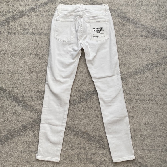 Frame Le Skinny de Jeanne Crop - Picture 6 of 7